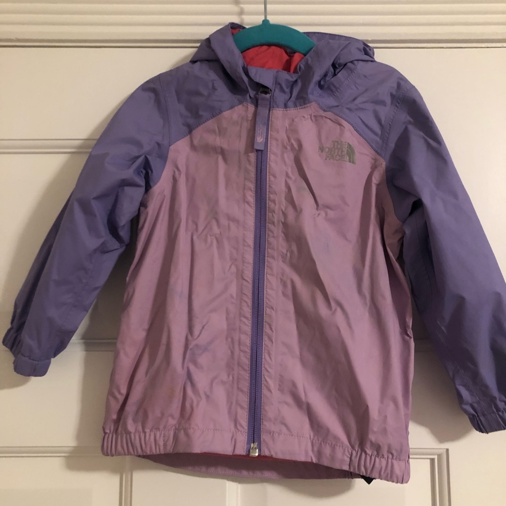 The North Face rain coat - baby